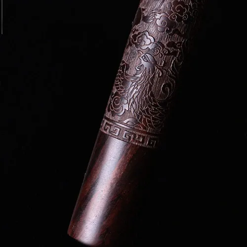 Vista 2 de haowei 1 Uds. Acero inoxidable con mango de madera Puer Puerh Cuchillo de té Aguja Ice Pick Tea Cake Pick Herramienta para romper ladrillo