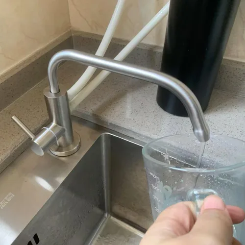 Vista 3 de Grifo filtrado por agua alcalina, acero inoxidable del grifo del Ro para el ionizador alcalino del agua del sistema de filtración del agua