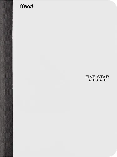 Vista 9 de Cuaderno/libreta de 100 hojas con renglones Five Star Composition Amarillo