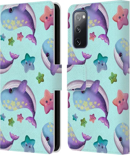 Vista 105 de Head Case Designs Officially Licensed Carla Morrow Colorful Space Dice Patterns Leather Wallet Case Compatible with Samsung Galaxy A07 4G