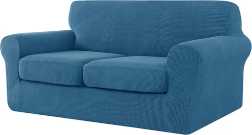 Vista 19 de CHUN YI Fundas de terciopelo para sofá de 4 piezas para sofá de 3 cojines, funda de sofá antideslizante resistente al agua, protector de muebles