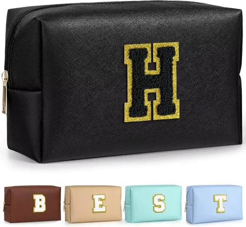 Vista 113 de TOPEAST - Bolso de maquillaje para mujer, Negro -, A