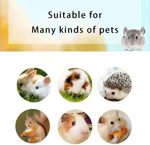 Vista 3 de Juguetes de conejo, 30 unidades, 3 sabores para rechinar dientes, juguetes masticables para hámsters, cobayas, chinchillas 30Pcs