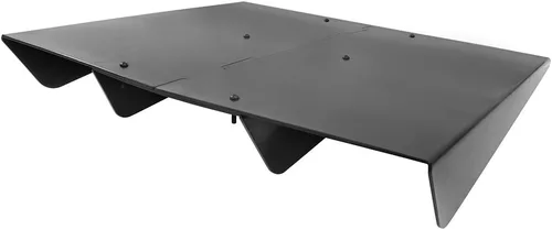 Vista 8 de IKON MOTORSPORTS Difusor trasero, compatible con vehículos universales de 22" x 20" pulgadas, plástico ABS sin pintar, spoiler aerodinámico trasero