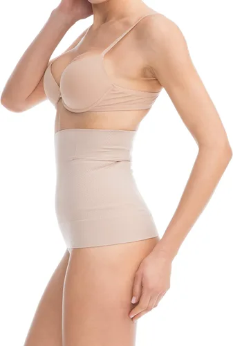 Vista 3 de Farmacell Entrenador de cintura, faja moldeadora con control de abdomen para mujer, faja moldeadora de cintura, fabricado en Italia, 605