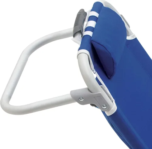 Vista 11 de Rio Beach - Silla de playa plegable de 5 posiciones para niños, color azul