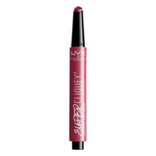 Vista 8 de NYX PROFESSIONAL MAKEUP Super Cliquey - Lápiz labial mate, Oh So Pretty, 0.05 onzas Oh Tan Bonita