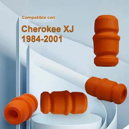 Vista 5 de Tope de tope delantero, parachoques de suspensión superior para Cherokee XJ 1984-2001 (1 par)