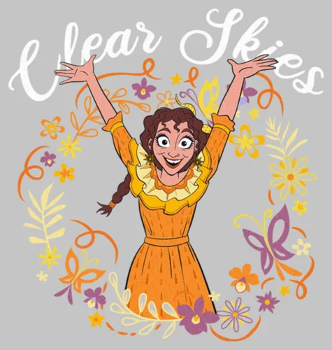 Vista 3 de Disney Encanto Pepa Clear Skies - Camiseta de manga corta para mujer