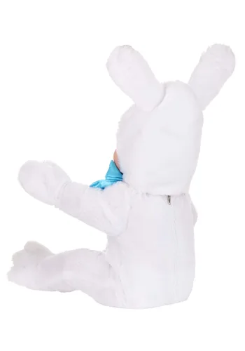 Vista 2 de Disfraz de Bebé Conejito Blanco de Pascua para Infantes Multicolor