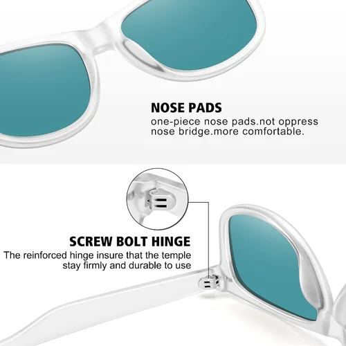 Vista 3 de MEETSUN Polarized Sunglasses for Men Women Classic Retro Driving Sun Glasses 100% UV Protection