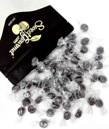 Vista 3 de SweetGourmet Jaleas italianas con sabor a regaliz sin azúcar Envueltas individualmente, tamaño mini 1 libra