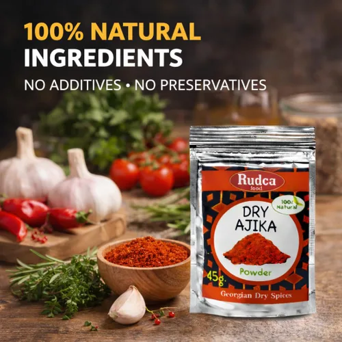 Vista 4 de Rudca Food Mezcla de especias secas Adjika - 1.59 oz (45 g)