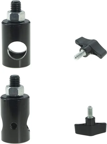 Vista 7 de Adaptador rápido de 3 piezas de conversión con tornillo de 3/8 pulgadas, soporte de montaje DSLR, adaptador de soporte de montaje multifuncional