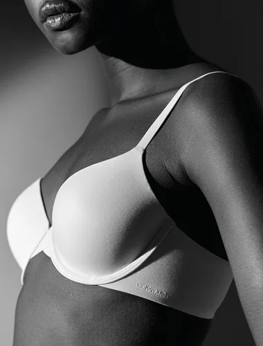 Vista 5 de Calvin Klein Sujetador de camiseta con memoria táctil de ajuste perfecto para mujer