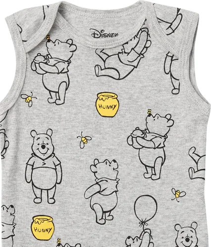 Vista 4 de Tienda Essentials Disney Star Wars - Body unisex sin mangas para bebés, paquete de 6
