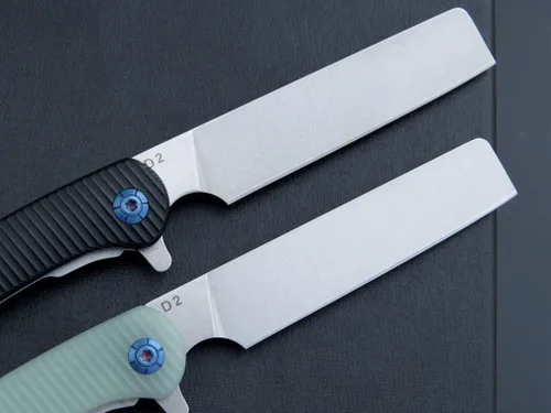 Vista 6 de Eafengrow EF939 cuchillo plegable de bolsillo con hoja de acero D2 y mango G10; cuchillo plegable de bolsillo EDC para supervivencia en camping y al