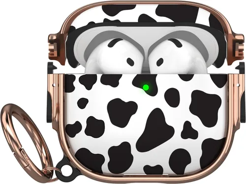 Vista 38 de Maxjoy Funda para AirPods 3 con cerradura, funda protectora rígida de 3ª generación para AirPod de 3ª generación para mujeres y hombres con llavero