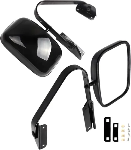 Vista 5 de Espejo de remolque compatible con Ford 1980-1996 para F150 F250 para F350 para F450 Ranger Bronco Explorer Truck Pickup Espejo retrovisor con lado