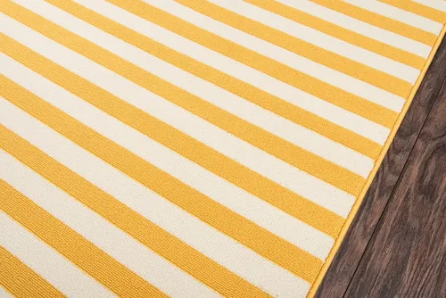 Vista 4 de Momeni Rugs Baja Collection - Alfombra de área, 1'8" x 3'7", amarillo