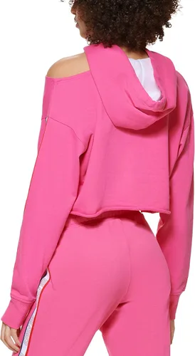 Vista 2 de Tommy Hilfiger Women's Cropped Fit Long Sleeve Hoodie