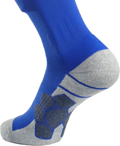 Vista 6 de APTESOL - Calcetas de fútbol hasta la rodilla (paquetes de 135) Calcetas acojinadas para niños, jóvenes, adultos, para equipos deportivos OTC