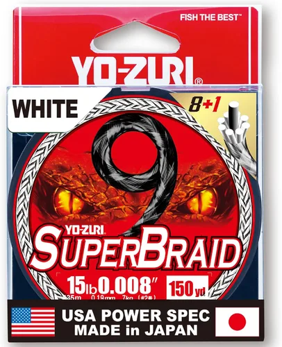 Vista 21 de YO-Zuri SUPERBRAID 9 - Línea de pesca trenzada flotante