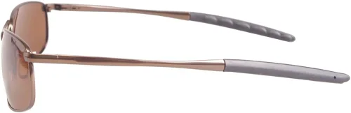 Vista 2 de ZHILE 8-base gafas de sol polarizadas con marco de metal curvas para hombre