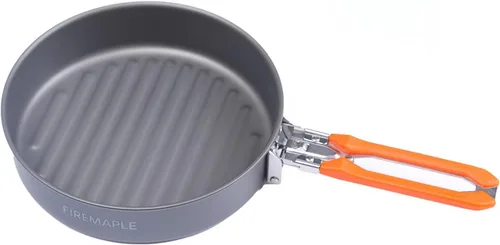 Vista 5 de Fire-Maple Feast - Juego de 4 utensilios de cocina para acampar al aire libre con ollas, hervidor, cacerolas y espátula para senderismo, pesca