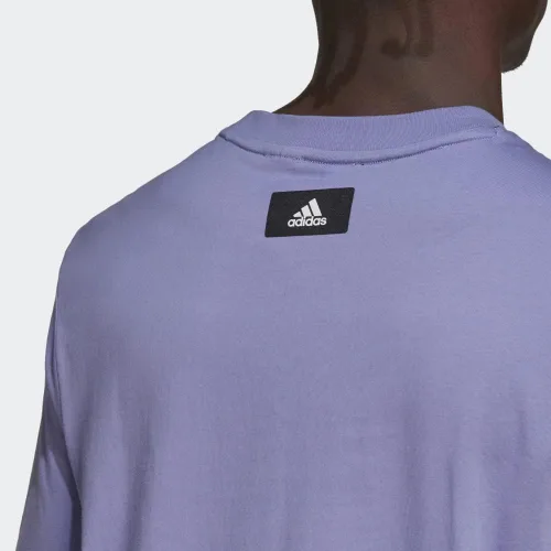 Vista 7 de adidas Camiseta Future Icon Three Bar para hombre
