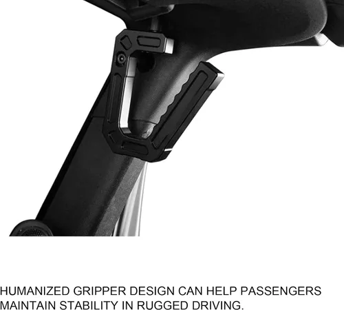 Vista 4 de Fydun Car Road Front Grab Handle Reemplazo delantero de aleación de aluminio para JK 2007‑2018 (negro)