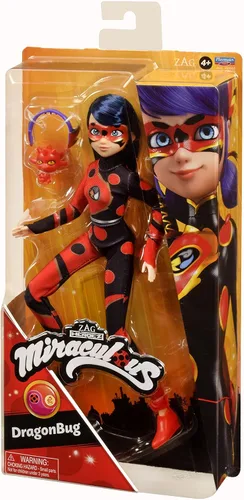 Vista 5 de Muñeca de moda de 26 cm de Dragon Bug de Miraculous Ladybug y Cat Noir