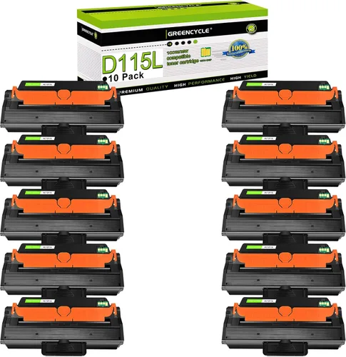 Vista 13 de greencycle MLT-D115L D115L - Cartucho de tóner negro de alto rendimiento compatible con Samsung Xpress SL-M2830DW SL-M2880FW SL-M2670 SL-M2620