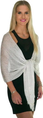Vista 5 de ShineGlitz - Chales y mantones elegantes para mujer, para usar con ropa y vestidos de noche