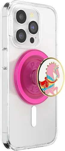 Vista 10 de PopSockets PopTop, agarre adhesivo para teléfono con parte superior intercambiable, amarillo - amarillo mantequilla