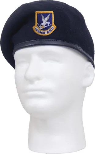 Vista 4 de Rothco Boina lista para inspección con flash USAF Azul marino (Midnight Navy Blue)