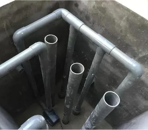 Vista 6 de 4 tubos de PVC de 1-1/2 pulgadas de largo, tubo rígido de PVC Sch40 de 17 pulgadas de largo, tubos redondos de tubería para instalación de cableado