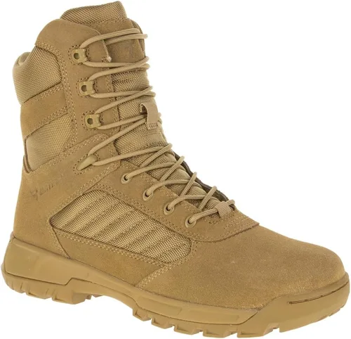 Vista 2 de Bates Botas tácticas deportivas 2 altas con cremallera militar y táctica para hombre
