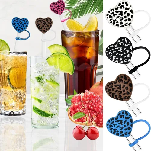 Vista 6 de Stanley Cup - Paquete de 6 tapas de popote para vaso Stanley, compatibles con vaso Stanley de 40 onzas, puntas de popote de silicona reutilizables a