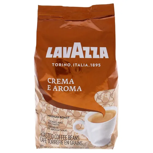 Vista 18 de Lavazza Granos de café tostados, aroma Crema E, 2.20 libras (paquete de 6)