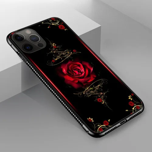 Vista 2 de ZHEGAILIAN Funda compatible con iPhone 11 Pro Max, diseño de patrón de policarbonato duro, funda protectora de TPU suave antideslizante para iPhone