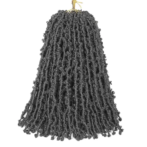 Vista 33 de Superlight Butterfly Locs - Cabello de ganchillo de 12 pulgadas, 6 paquetes