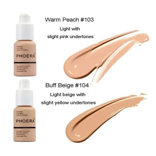 Vista 3 de Base de cobertura completa de 1.0 fl oz (1.0 fl oz), corrector de control de aceite mate, base hidratante de larga duración, cubierta líquida, base
