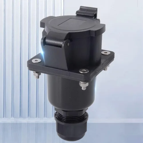 Vista 6 de Adaptador EV Tipo 1 16A 32A 40A 60A 250V CA, SAE J1772 Cargador EV Toma de enchufe de extremo del vehículo