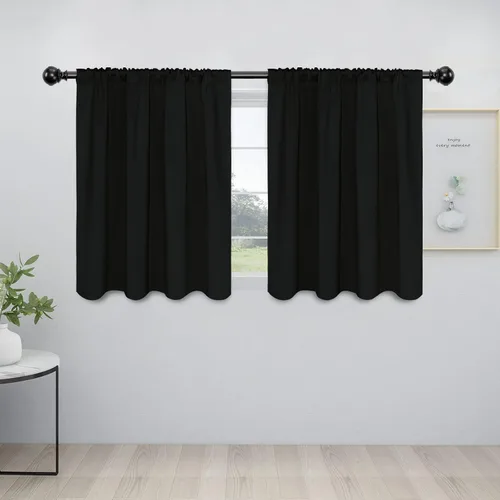 Vista 62 de Easy-Going - Cortinas opacas con bolsillo para varilla para dormitorio, cortinas de ventana para oscurecer la habitación para sala de estar