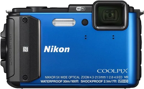 Vista 4 de Cámara COOLPIX AW130, de la marca Nikon Amarillo