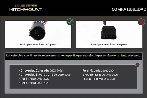Vista 7 de Kit de luz de reversa Diode Dynamics HitchMount compatible con Ford Raptor 2017-2020, C1