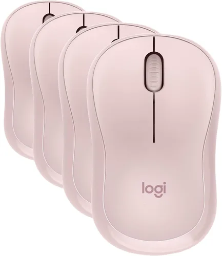 Vista 17 de Logitech M240 - Ratón inalámbrico compacto y silencioso con Bluetooth, color rosa Bluetooth connectivity, no USB receiver, quiet clicks, 3