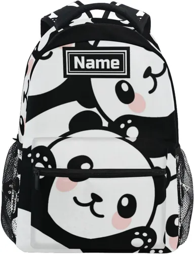 Vista 50 de ATTX Linda mochila con diseño de panda para niños y niñas, Panda-h, Ciclismo