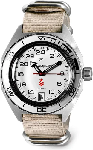 Vista 16 de VOSTOK Komandirskie 650546 GMT - Reloj mecánico automático de buceo automático